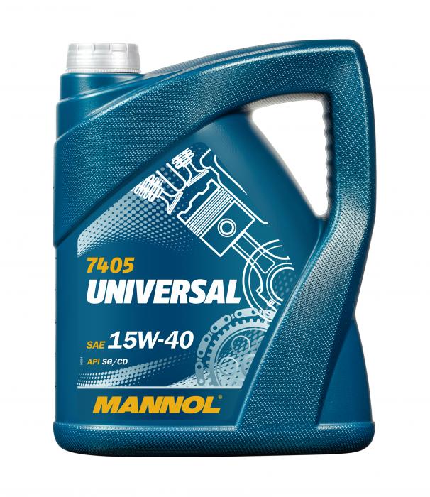 5 Liter Mannol Universal 15W-40  € 18,95