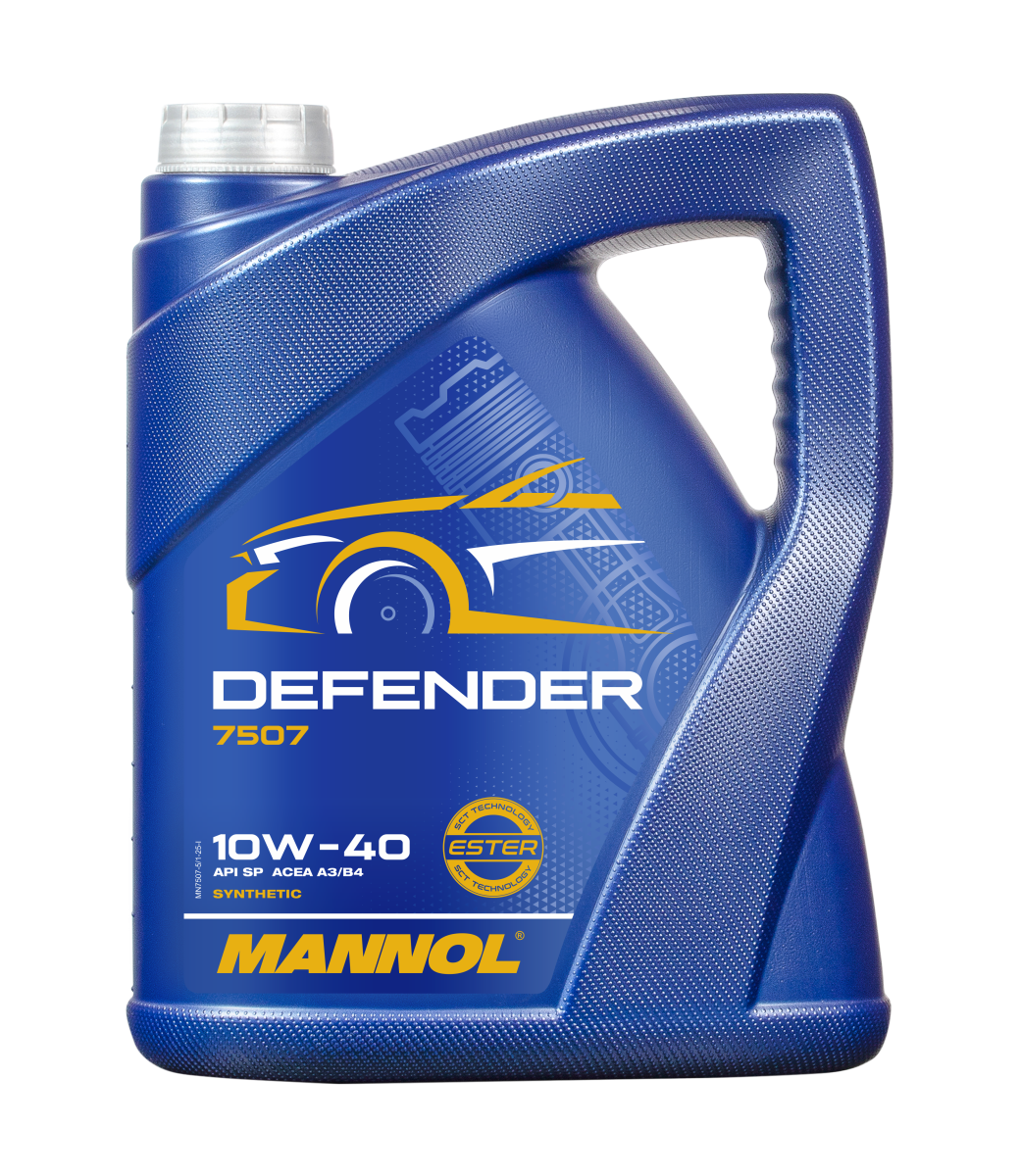 5 Liter Mannol 10W-40 Defender - € 16,99