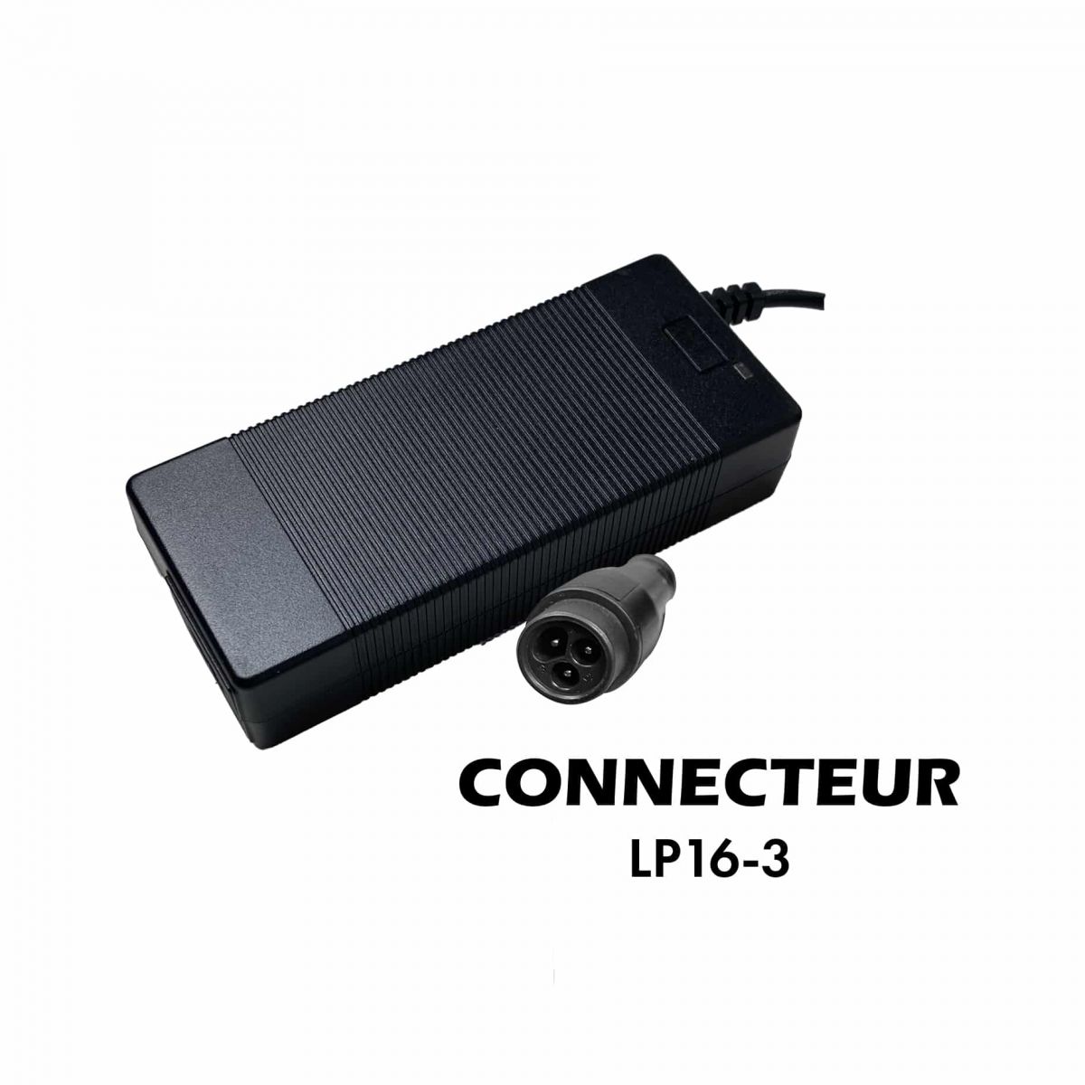Acculader 60V 67.2V / 2A (LP16-3 connector)