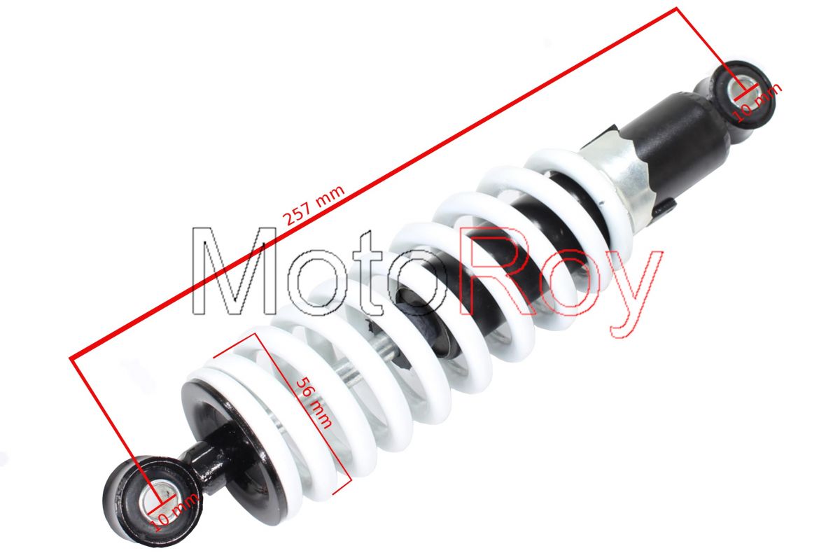 Achter schokbreker voor 110cc quad - 29  cm