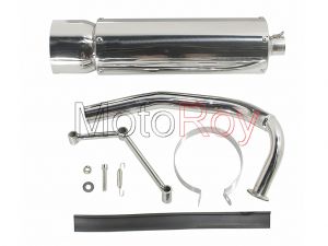 Uitlaat GY6-50CC Brede Uitvoering € 49,95