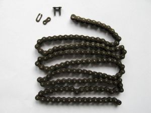 Ketting voor minibike 150 schakels dun met clip