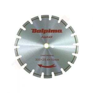 Diamantschijf Beton/Asfalt 300X25,4MM 10X3,0MM