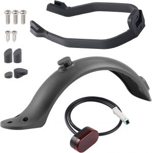 Achterspatbord + Beugel + Achterlicht - € 24,95