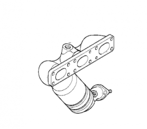Katalysator OEM 18407518680 - € 299,95