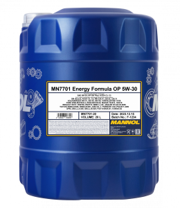 20 Liter Mannol 5W-30 Energy Formula OP - € 64,95