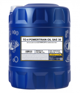 20 Liter TO-4 Transmissie-Hydraulische SAE 30