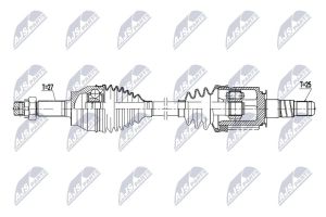 Aandrijfas OEM 39100-1CA0A