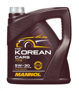 4 Liter 5W-30 Mannol 7713 Korean Cars - € 24,95