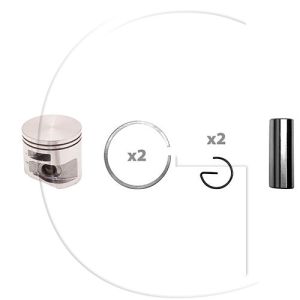Zuigerset passend op MS311-MS362  47mm Merk Golf - € 24,95